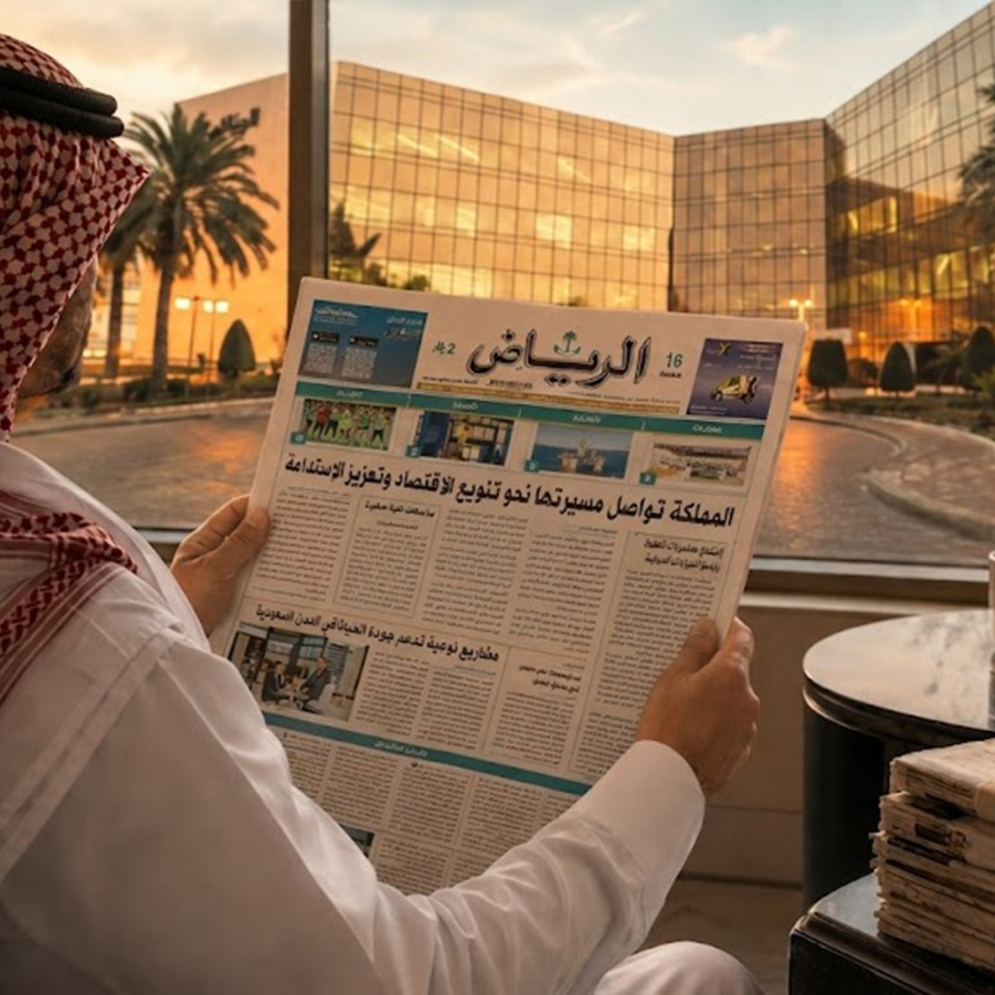 وقف النسخة الورقية لجريدة الرياض ومجلة اليمامة