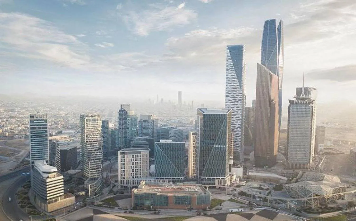 الرياض تتحول إلى مدينة المستقبل.
