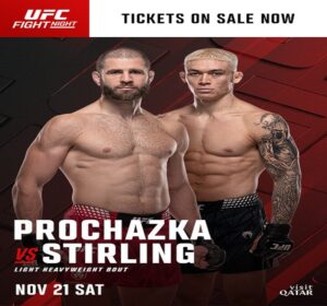 طرح تذاكر بطولة UFC Fight Night